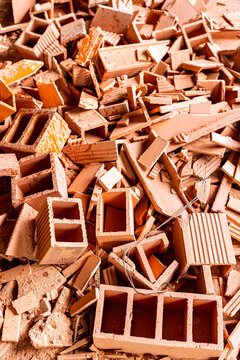 Brick rubble