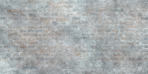 brick wall background in old looking gray beige colors