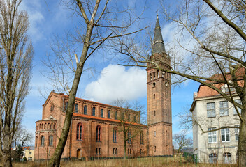 Church of St. Bartholomew in Teplice, Czech Republic.