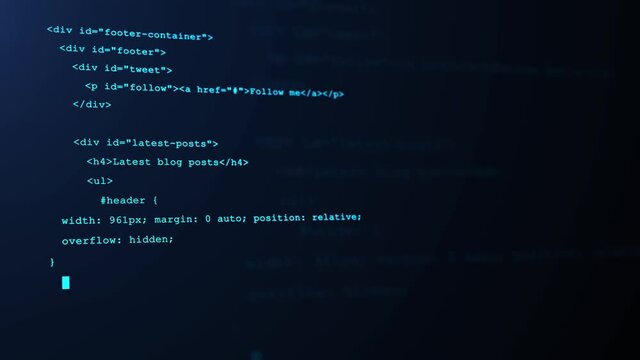 Hacking Programming code abstract technology Loop background of software developer and Computer script. Computer screen with hacking warning message. Cybercrime concept. Computer system under attack.