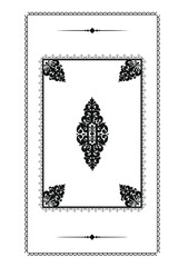 ornament, patterns for the decoration of the book cover