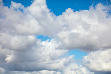 Rain clouds in the sky