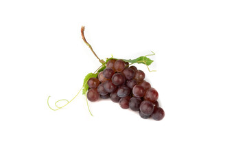bunch of red grapes