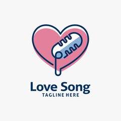 Love song logo design