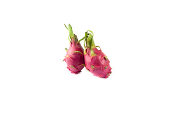 dragon fruit isolated on white