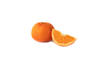 orange isolated on white background