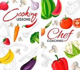 Cooking lessons and chef coaching, learning recipe