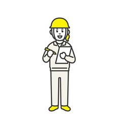 工事現場で作業をしている人たち