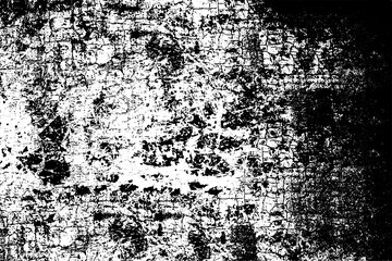 Dirty grunge background. The monochrome texture is old. Vintage worn pattern. The surface is covered with scratches