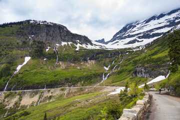 Going-to-the-Sun road, Glacier National Park, Montana