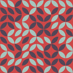 Abstract Geometric Pattern generative computational art illustration