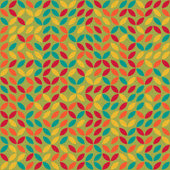 Abstract Geometric Pattern generative computational art illustration