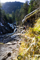 Kuhfluchtwasserfälle bei Garmisch.