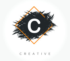 C Creating an Artistic Brush Article Logo.