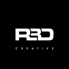 RBD Letter Initial Logo Design Template Vector Illustration