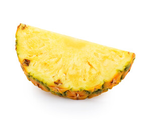 Fresh slice of pineapple
