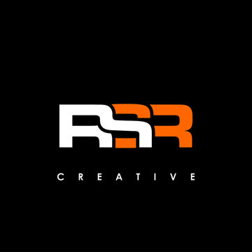 RSR Letter Initial Logo Design Template Vector Illustration