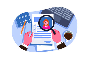 HR handpick a person of candidate people group