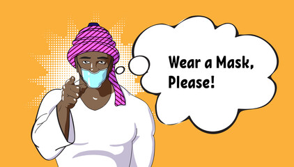 Poster for muslim religion holiday. Vector illustration.