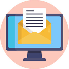 Email icon . Web icon. Vector illustration