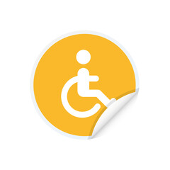 Wheelchair - Sticker