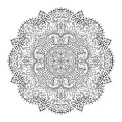 Horse mandala design. Use it for package, branding or creative background design.