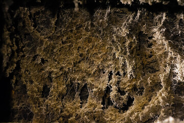 Image of old dust texture in ventilation shaft