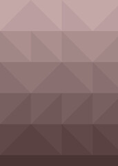 Abstract color Low-Polygones Generative Art background illustration