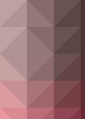 Abstract color Low-Polygones Generative Art background illustration