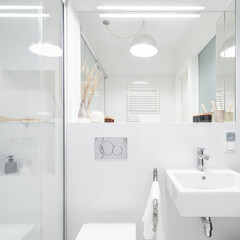 Small and stylish bathroom