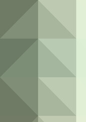 Obraz premium Abstract color Low-Polygones Generative Art background illustration