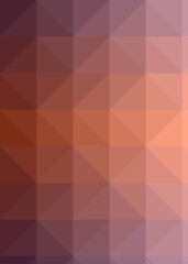 Obraz premium Abstract color Low-Polygones Generative Art background illustration
