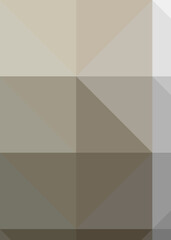 Fototapeta premium Abstract color Low-Polygones Generative Art background illustration