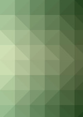 Fototapeta premium Abstract color Low-Polygones Generative Art background illustration
