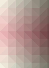 Obraz premium Abstract color Low-Polygones Generative Art background illustration