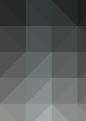 Abstract color Low-Polygones Generative Art background illustration