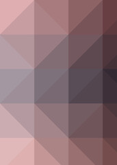 Abstract color Low-Polygones Generative Art background illustration