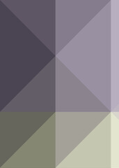 Obraz premium Abstract color Low-Polygones Generative Art background illustration