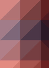 Fototapeta premium Abstract color Low-Polygones Generative Art background illustration