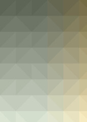 Abstract color Low-Polygones Generative Art background illustration