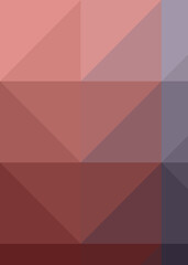 Fototapeta premium Abstract color Low-Polygones Generative Art background illustration