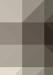 Fototapeta premium Abstract color Low-Polygones Generative Art background illustration