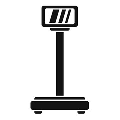 Sport scales icon, simple style