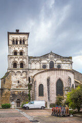 Fototapeta na wymiar Abbey of St. Andrew, Vienne, France