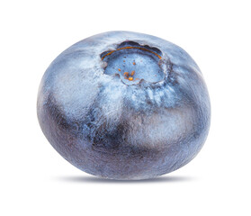 Obraz premium Blueberry isolated on white background with clipping path