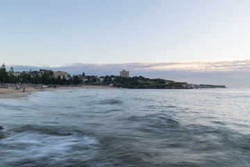 Coogee Beach in the morning, Sydney, Australia.