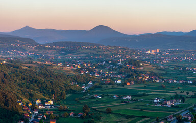 panorama of the city