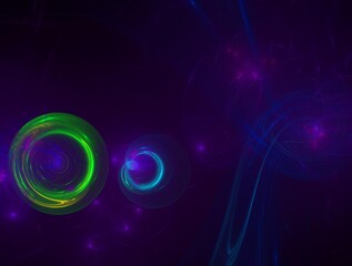 Imaginatory fractal background generated Image