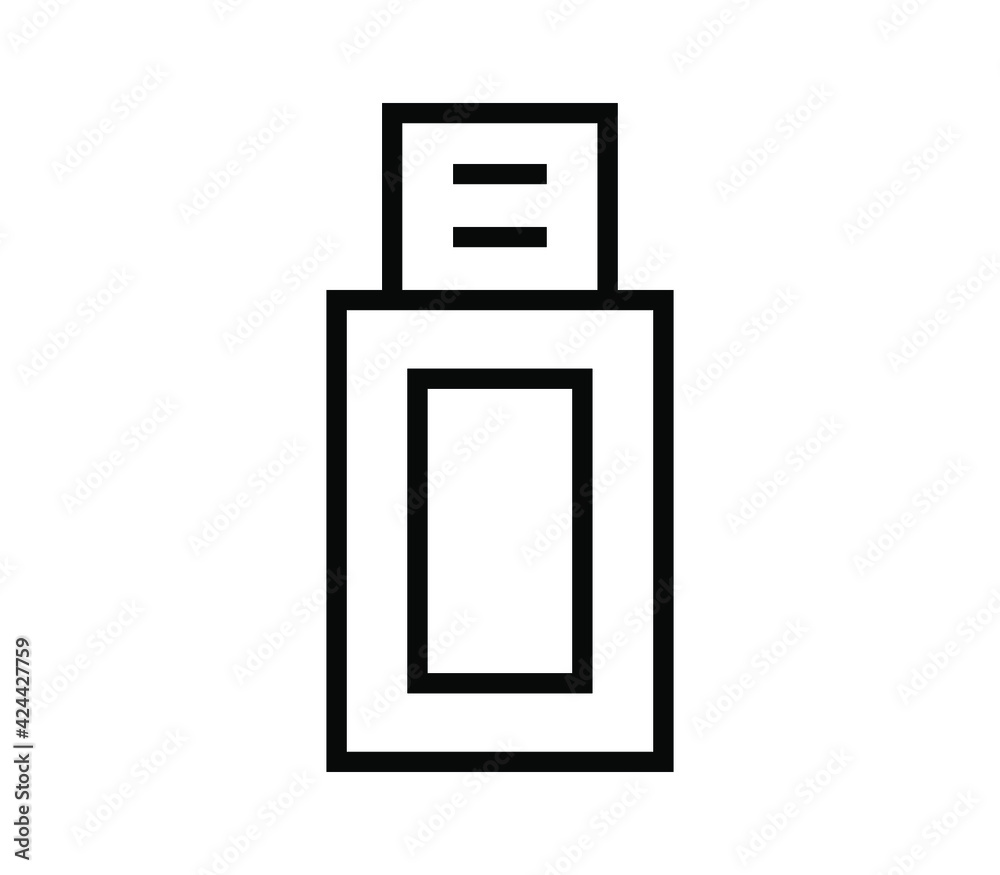 Poster usb drive icon