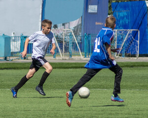 Obraz premium Childrens football.